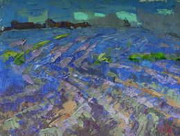 Gemälde, Blue distance, Ivanyuk Oleksiy