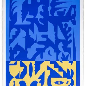 Print, Shadow Ghosts (Version Bleue), Goddog