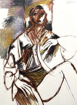 Gemälde, Sans titre, Menachem Gueffen