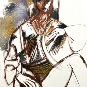 Painting, Sans titre, Menachem Gueffen