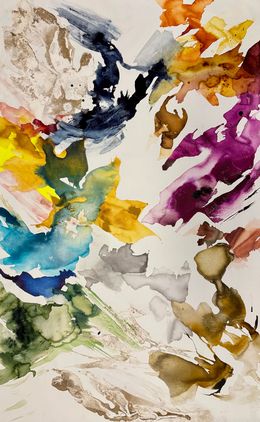 Painting, Impermanence Series n6, Rosario Briones