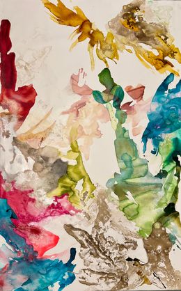 Painting, Impermanence Series n7, Rosario Briones