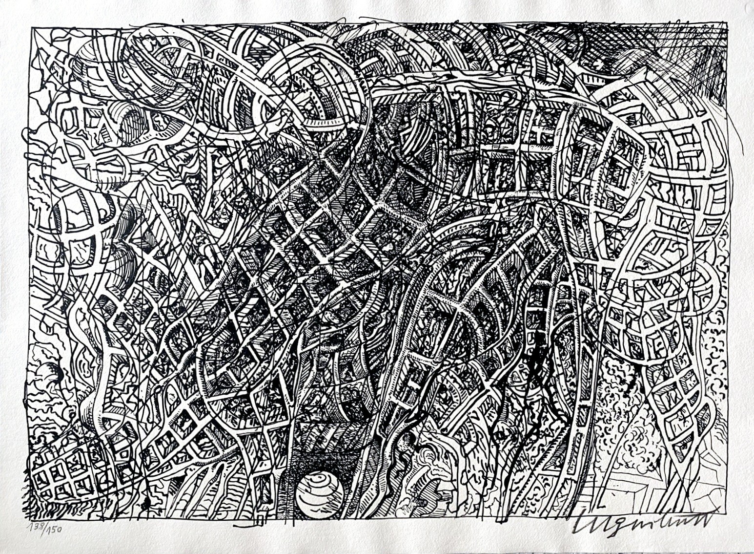 Bernhard Luginbühl, Kunstzug Bernhard Luginbühl, Kunstzug