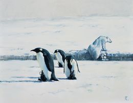 Gemälde, Cold Gulf Sream, Kateryniuk Oleg