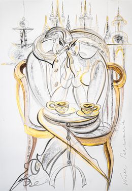 Zeichnungen, Morning Coffee, Kirill Postovit