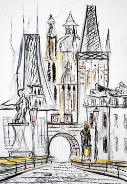 Dessin, The King's Gate of Prague, Kirill Postovit
