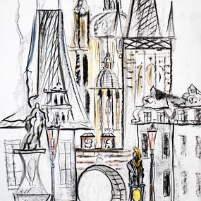 Dessin, The King's Gate of Prague, Kirill Postovit