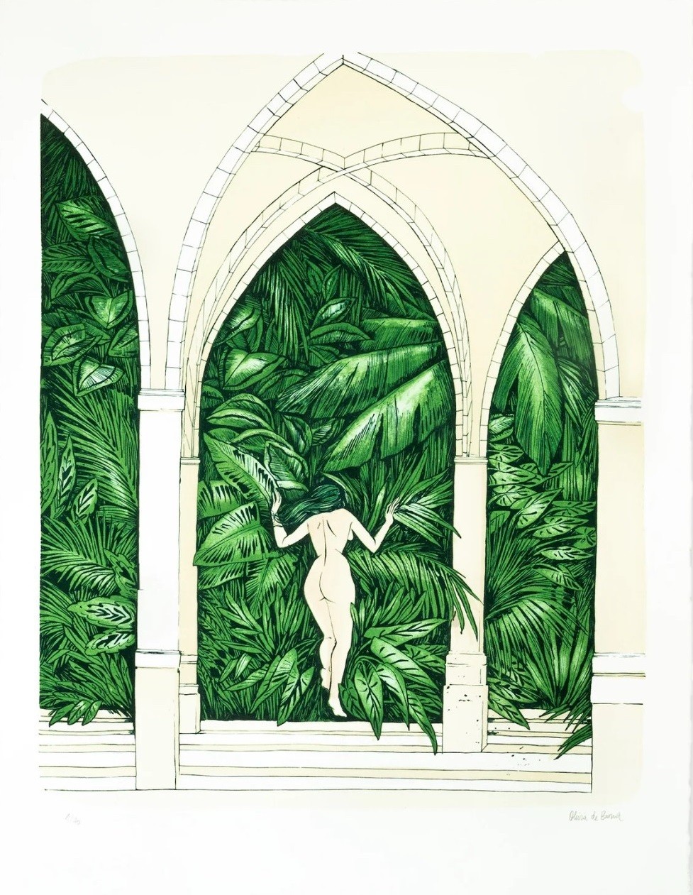 Olivia de Bona, Le sacré Olivia de Bona, Le sacré