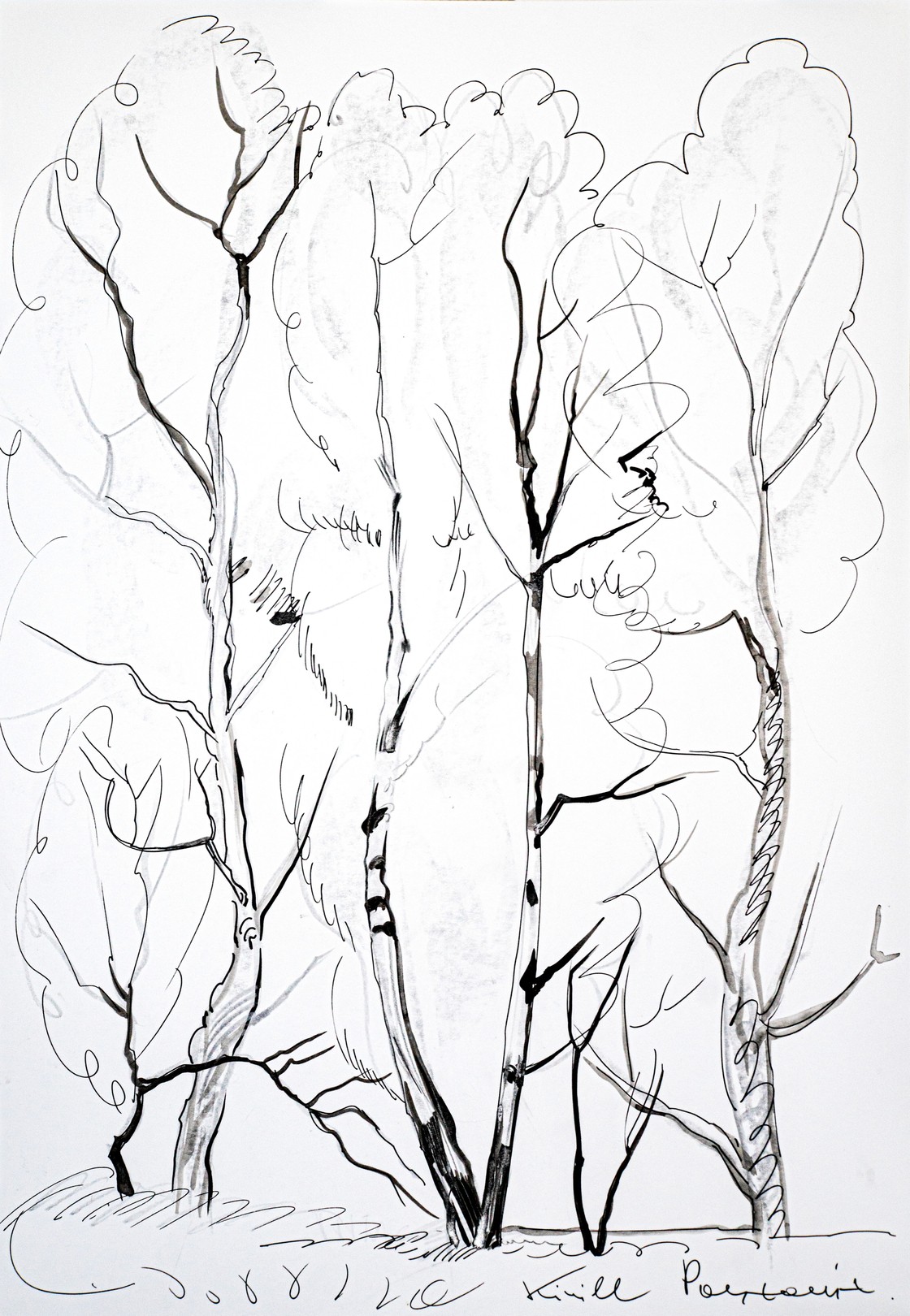 Kirill Postovit, At The Edge of the Forest Kirill Postovit, At The Edge of the Forest