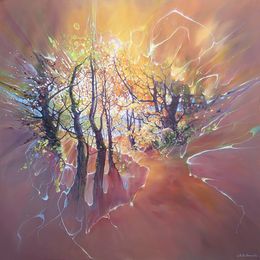 Gemälde, The Wild Wild Wood, Gill Bustamante