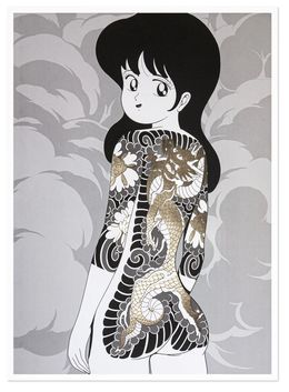Print, Ryu girl (version Chrome), Debza