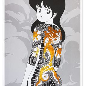 Print, Ryu girl (version Cuivre), Debza