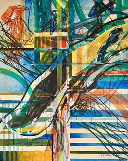 Peinture, Sans titre 3, Hector Saunier