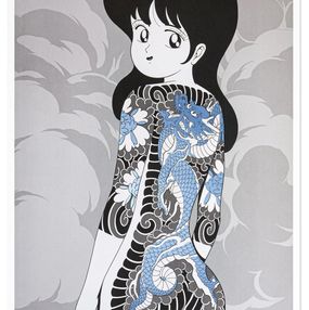 Print, Ryu girl (version Bleue), Debza