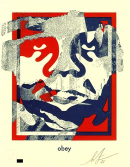 Print, Torn Icon Letterpress, Shepard Fairey (Obey)