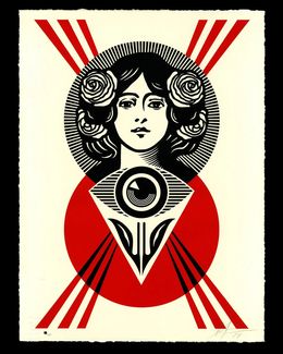 Print, Third Eye Open Letterpress, Shepard Fairey (Obey)