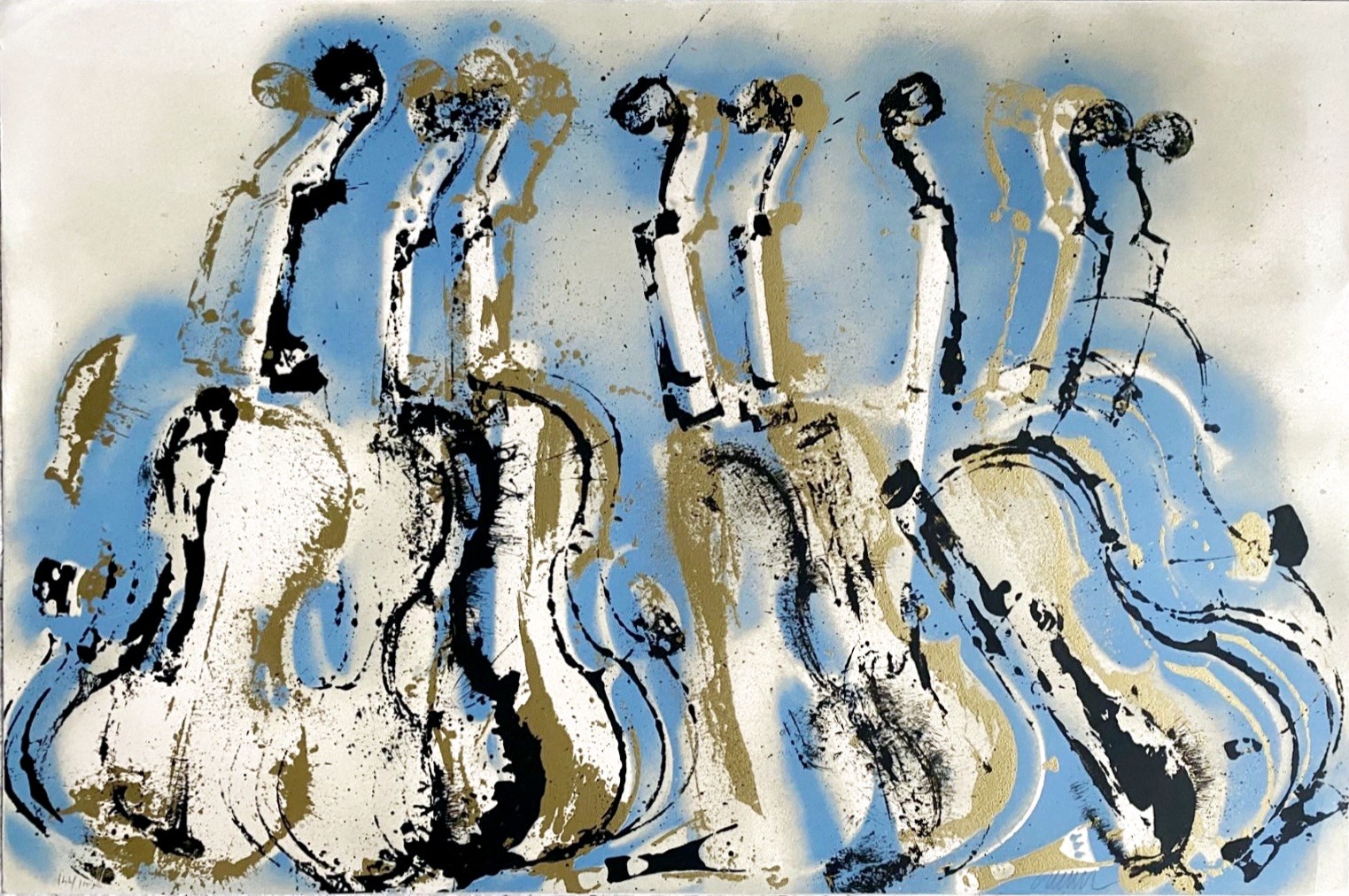 Arman, Blue Variations Arman, Blue Variations