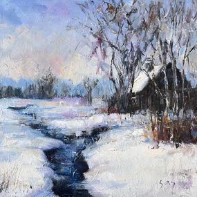 Painting, It froze, Liubou Sas