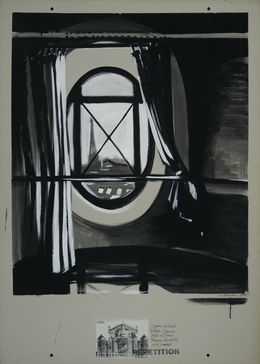 Painting, Opéra-Répétition N°2 - MA53, Michelle Auboiron