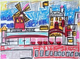 Painting, Moulin rouge, Volt