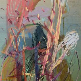 Gemälde, Fleurs 41, Pascal Vilcollet