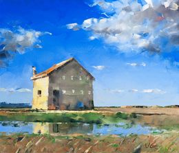 Painting, Heavenly mood, Volodymyr Gluhomanyuk