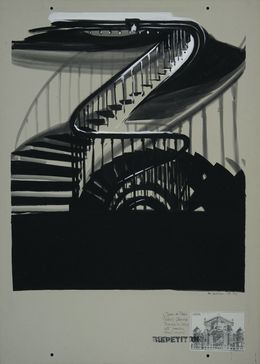 Painting, Opéra-Répétition N°16 - MA57, Michelle Auboiron