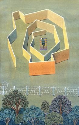 Painting, Connected to the roots- 2, Pavan Kavitkar