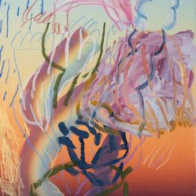 Gemälde, Fleurs 45, Pascal Vilcollet