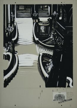 Painting, Opéra-Répétition N°28 - MA60, Michelle Auboiron