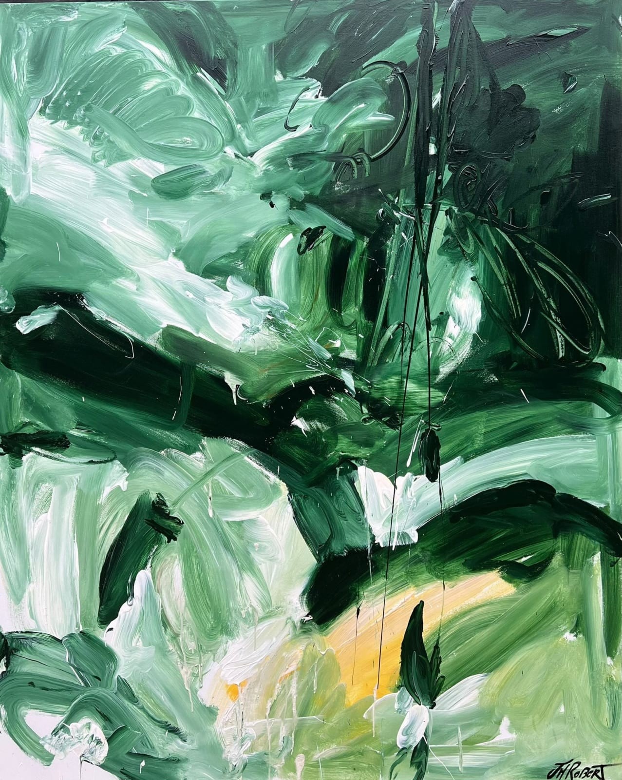 JM Robert, Abstraction verte JM Robert, Abstraction verte