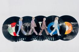 Sculpture, Vinyl Records The Beatles Road, Dr Hide