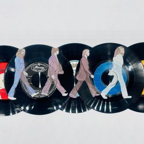 Skulpturen, Vinyl Records The Beatles Road, Dr Hide