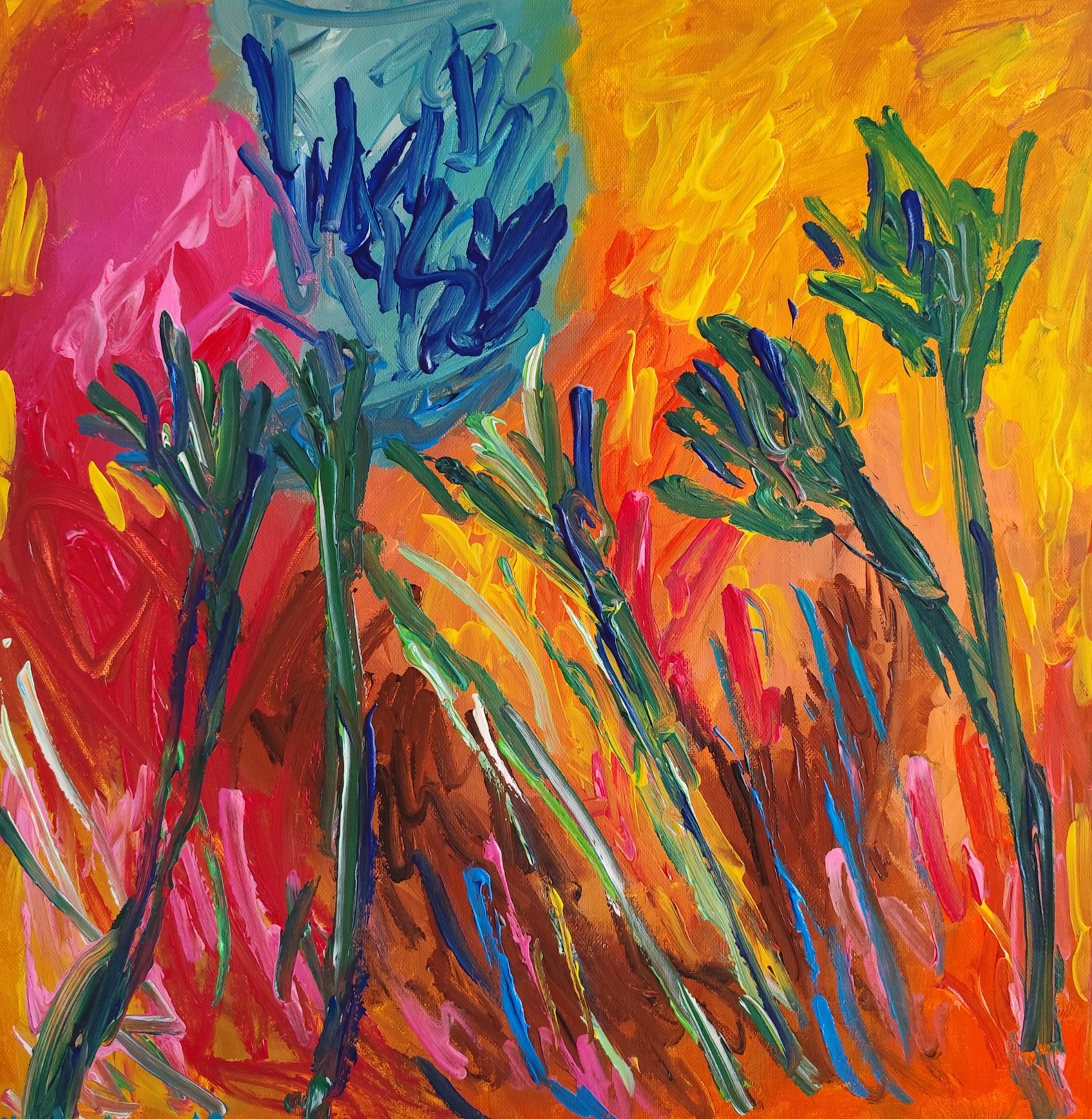 Natalya Mougenot, Floral symphony in color Natalya Mougenot, Floral symphony in color