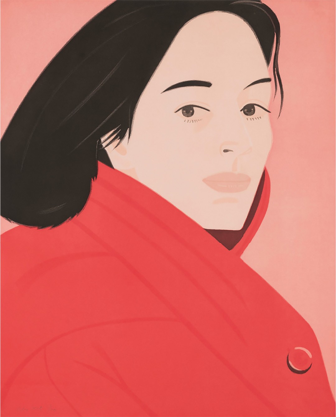 Alex Katz, Brisk Day Aquatint Alex Katz, Brisk Day Aquatint