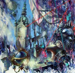Painting, Myths of the city, Alexander Dobrodiy