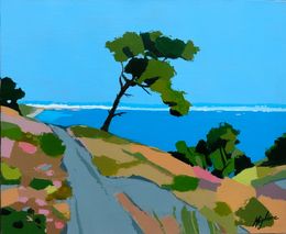 Painting, printemps maritime, Béatrice Migliore
