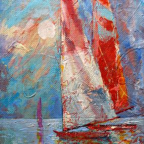 Gemälde, Two Sail, Rakhmet Redzhepov (Ramzi)