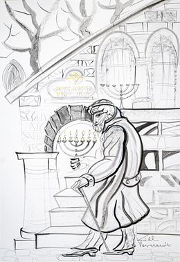 Dessin, Passover Night, Kirill Postovit