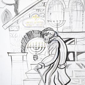 Dessin, Passover Night, Kirill Postovit