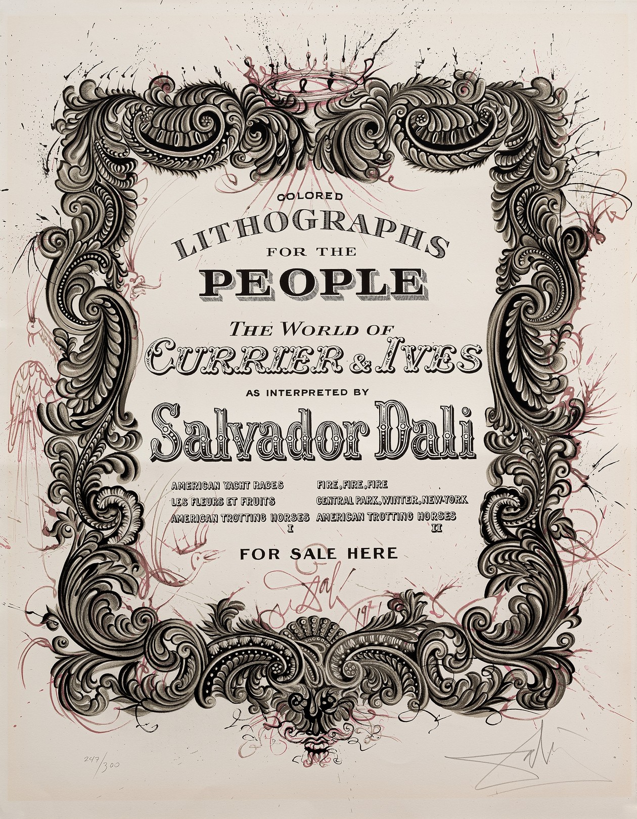 Salvador Dali, The World of Currier & Ives Salvador Dali, The World of Currier & Ives