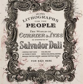 Édition, The World of Currier & Ives, Salvador Dali