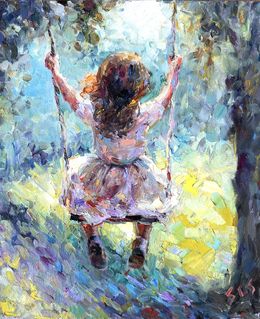 Painting, Swing 3, Liubou Sas