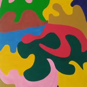 Gemälde, Colourful Abstract, Cate Lis