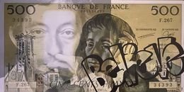 Print, Gainsbourg 500 Francs, Joa Kena