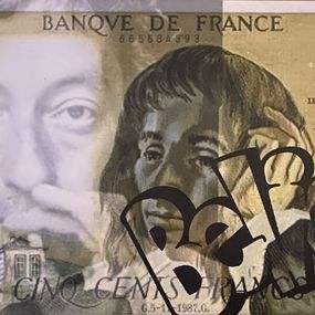Print, Gainsbourg 500 Francs, Joa Kena