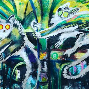 Gemälde, Bush Babies Gone To Town, Niki Singleton