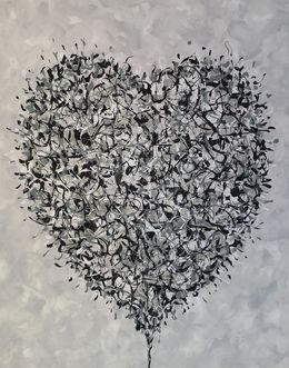 Gemälde, Heart 5, Max Yaskin