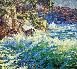 Gemälde, Radiance of the azure wave, Andrii Chebotaru