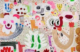 Peinture, La La La, Fanny Brodar